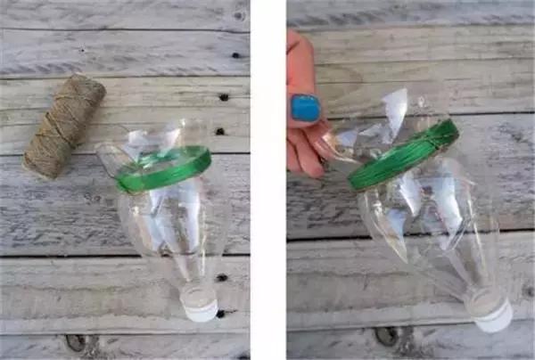 小瓶子手工制作小东西养花,省钱10大养花神器1个塑料瓶做出来
