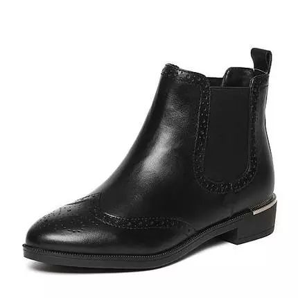 冬天女童鞋子加绒加厚靴子,冬季靴子怎么穿时髦又显高