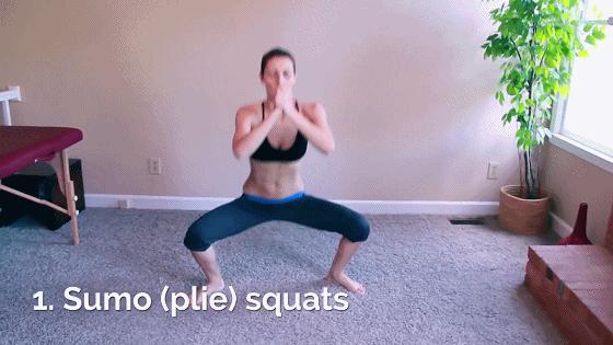 双腿之间赘肉横生，腿粗比腿细的更矮，6套动态图实力教学来瘦腿