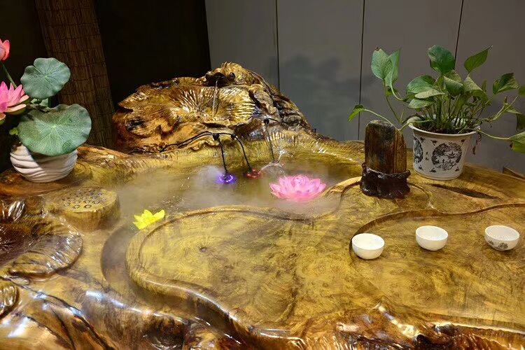 根雕茶台用什么茶具好呢,根雕茶台妙用