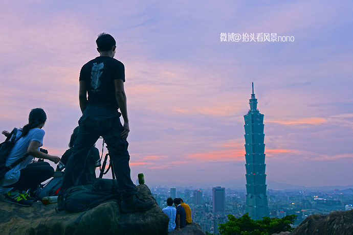 台北象山夜景最美的地方,台北象山夜景