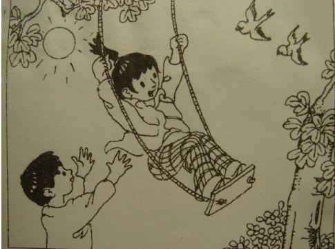 小学语文一年级看图写话春天,小学语文一年级看图写话春节