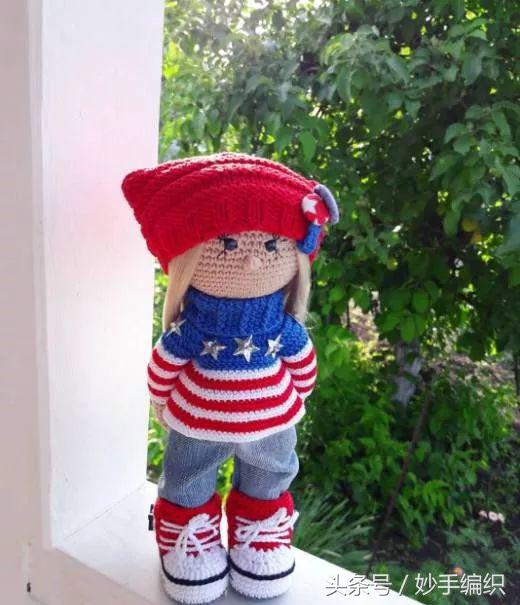 万万没想到，这都是她用毛线钩的，邻居们都赞不绝口！