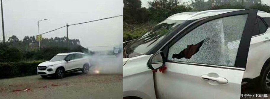 新车提车必做三件事,刚提的新车就让人撞了