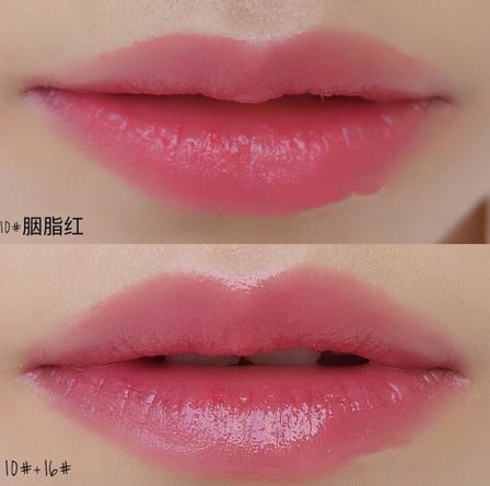 纪梵希,禁忌之吻唇膏16、11、10、8试色,辣个做衣服的造的口红