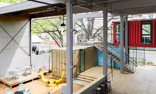 集装箱建筑散发艺术魅力,集装箱建筑空间