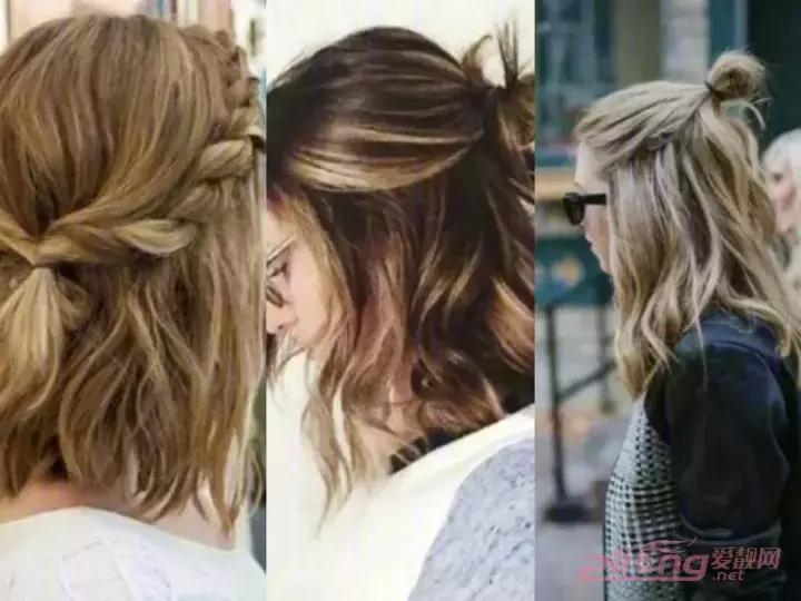 40岁减龄发型大圆脸短发卷发,矮个子大圆脸短发烫哪种卷发好看