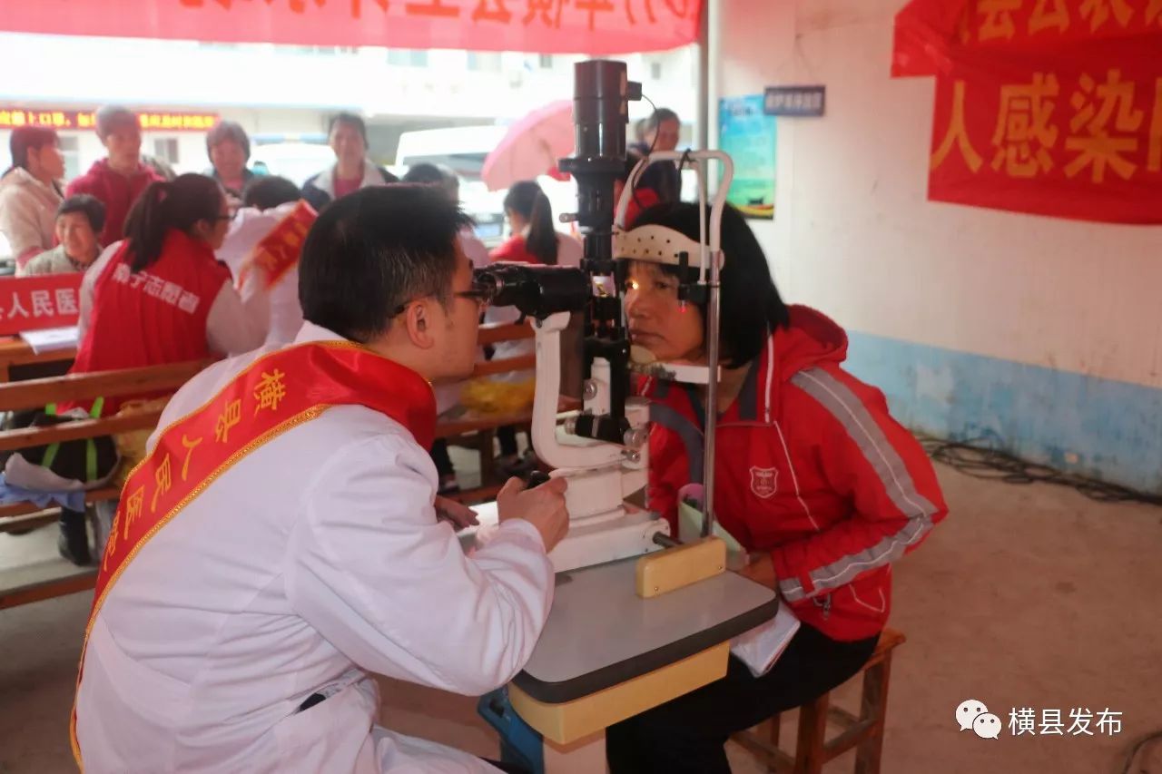 白内障患者复明救助活动,白内障扶贫活动