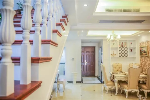 幸福魔方装饰180㎡简欧三层洋房精装出炉