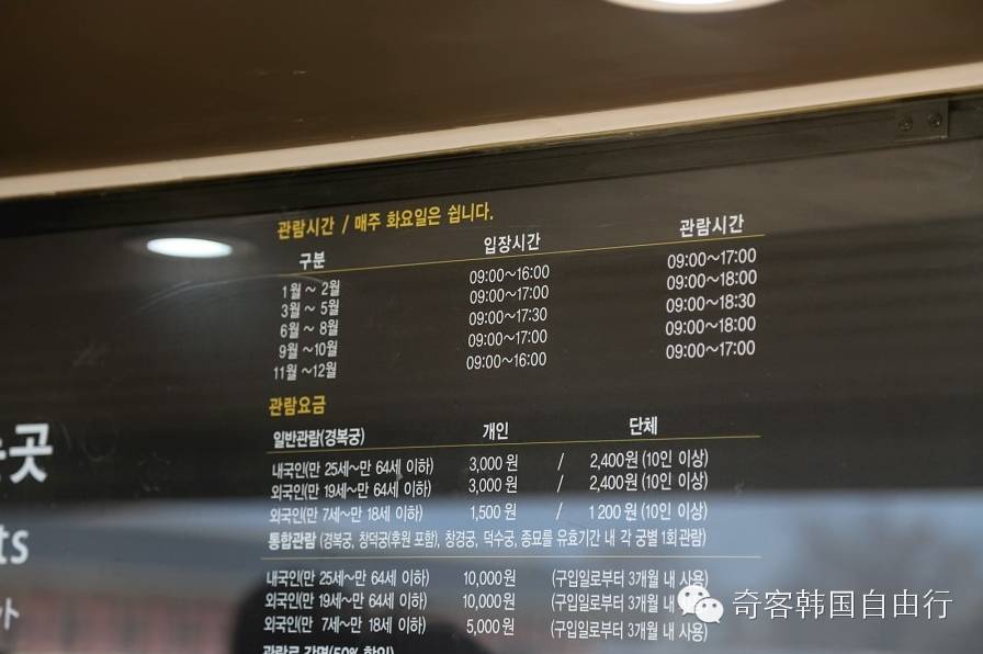 韩国故宫景福宫与中国故宫,韩国故宫景福宫游玩