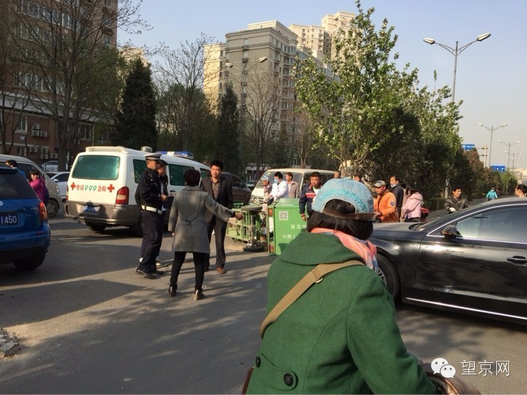 望京西街车祸,望京桥西交通事故