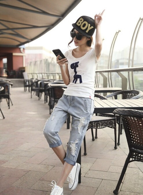 哈伦裤的十种搭配方法夏天,休闲哈伦裤的十种搭配方法