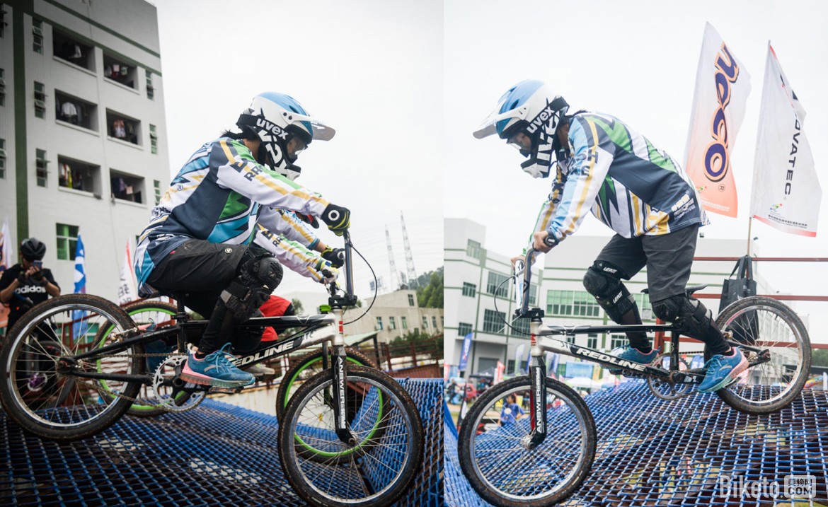 新手土坡赛初体验菜腿兔扑倒在世界级高手的车轮下（含福利公布）