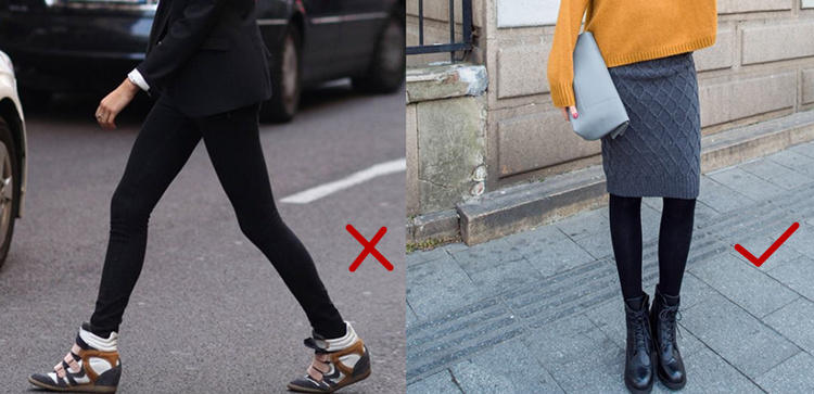 女生常见的10种错误穿搭,秋冬女士穿法