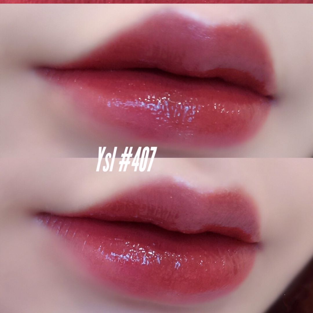 ysl407口红真实测评,ysl407是千人千色吗