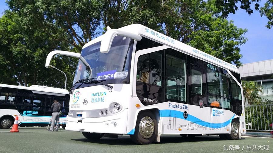 深圳无人公交车全球首发上路,深圳无人公交车体验