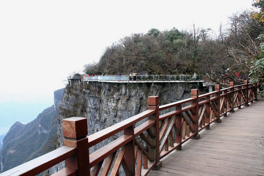 天门山景区观景,天门山生态景区