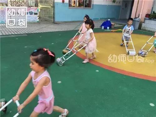 自制体育玩教具一物多玩,100种大班自制户外体育教具