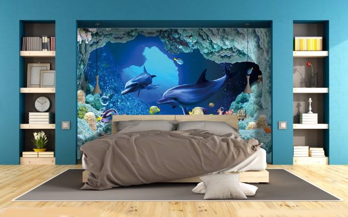 3d墙纸让你家里变得更漂亮,3d壁纸家装效果