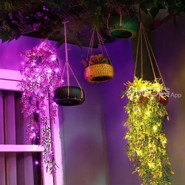 废旧物品手工吊饰小学,幼儿园废旧灯泡手工制作吊饰