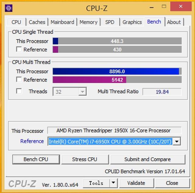 为了大家的线程撕裂者!标配版X399实测