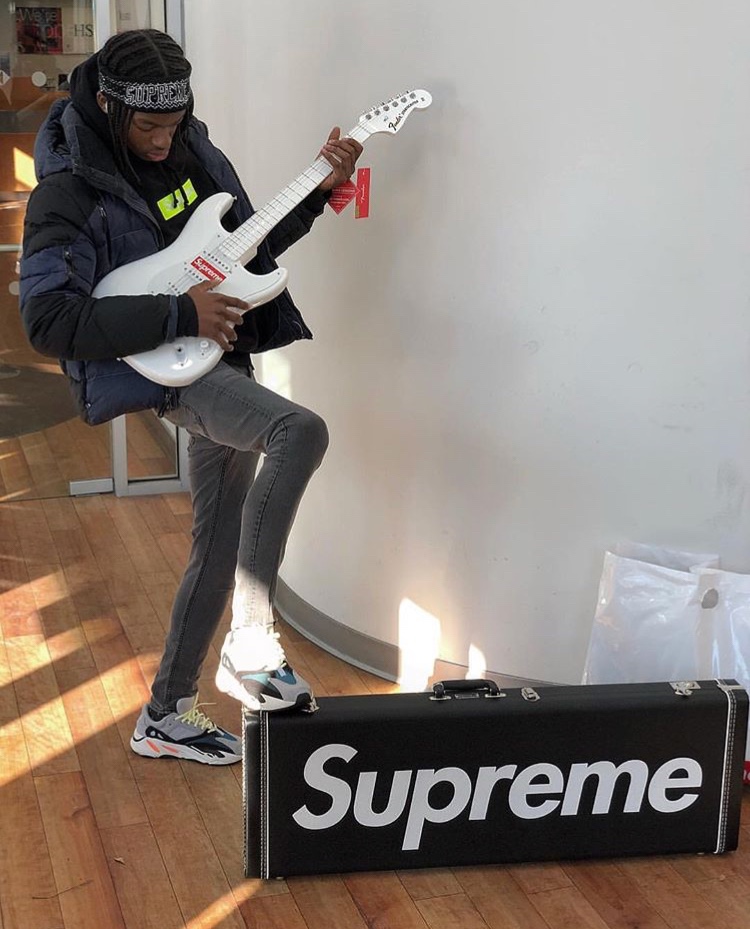 fenderxsupreme,supreme联名银子弹