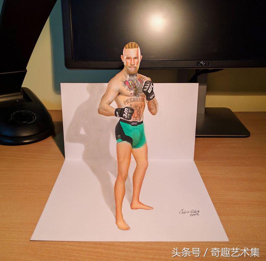 逼真的3d铅笔画,逼真3d彩铅画