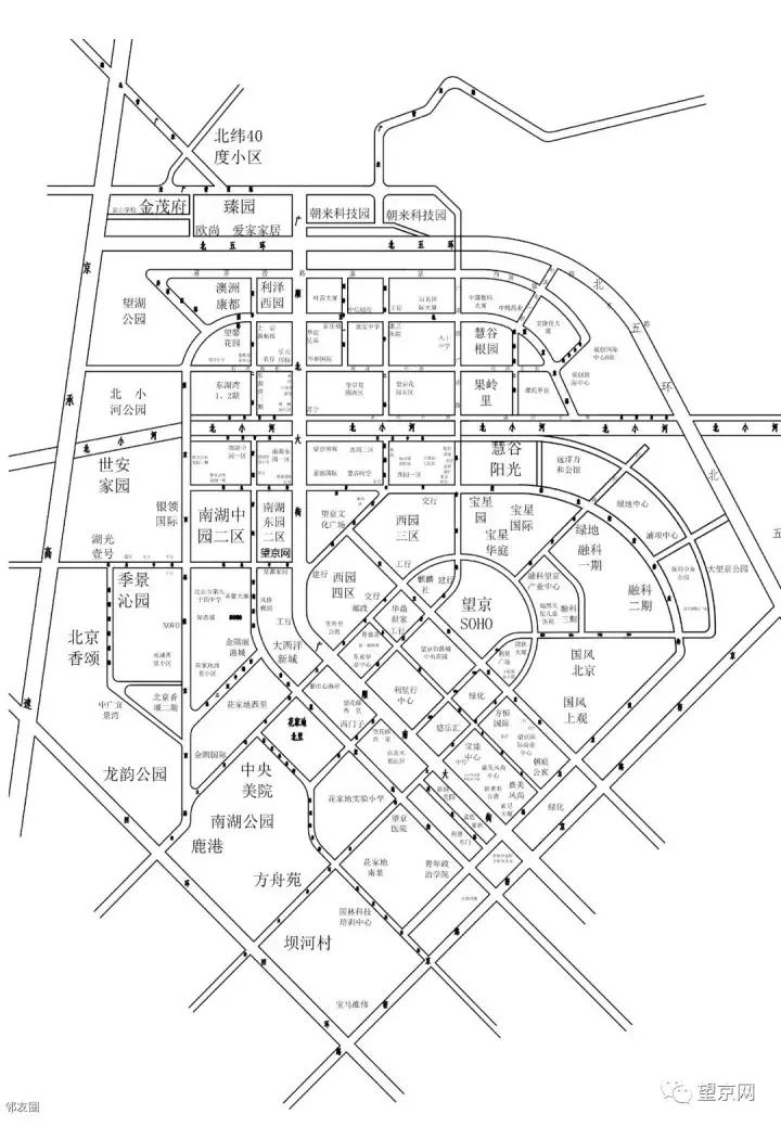 太强了！一张图带你了解望京！可以说很全面了！