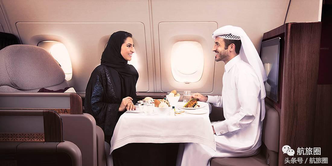 中东三大壕航,三大航司头等舱对比