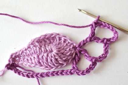 蝴蝶耳环项链的钩编教程,蝴蝶帽子的钩编方法第一部分