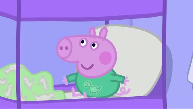 陪孩子看动画片小猪佩奇,小猪佩奇儿童动画片第7集