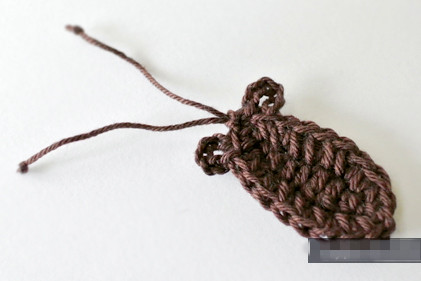 蝴蝶耳环项链的钩编教程,蝴蝶帽子的钩编方法第一部分