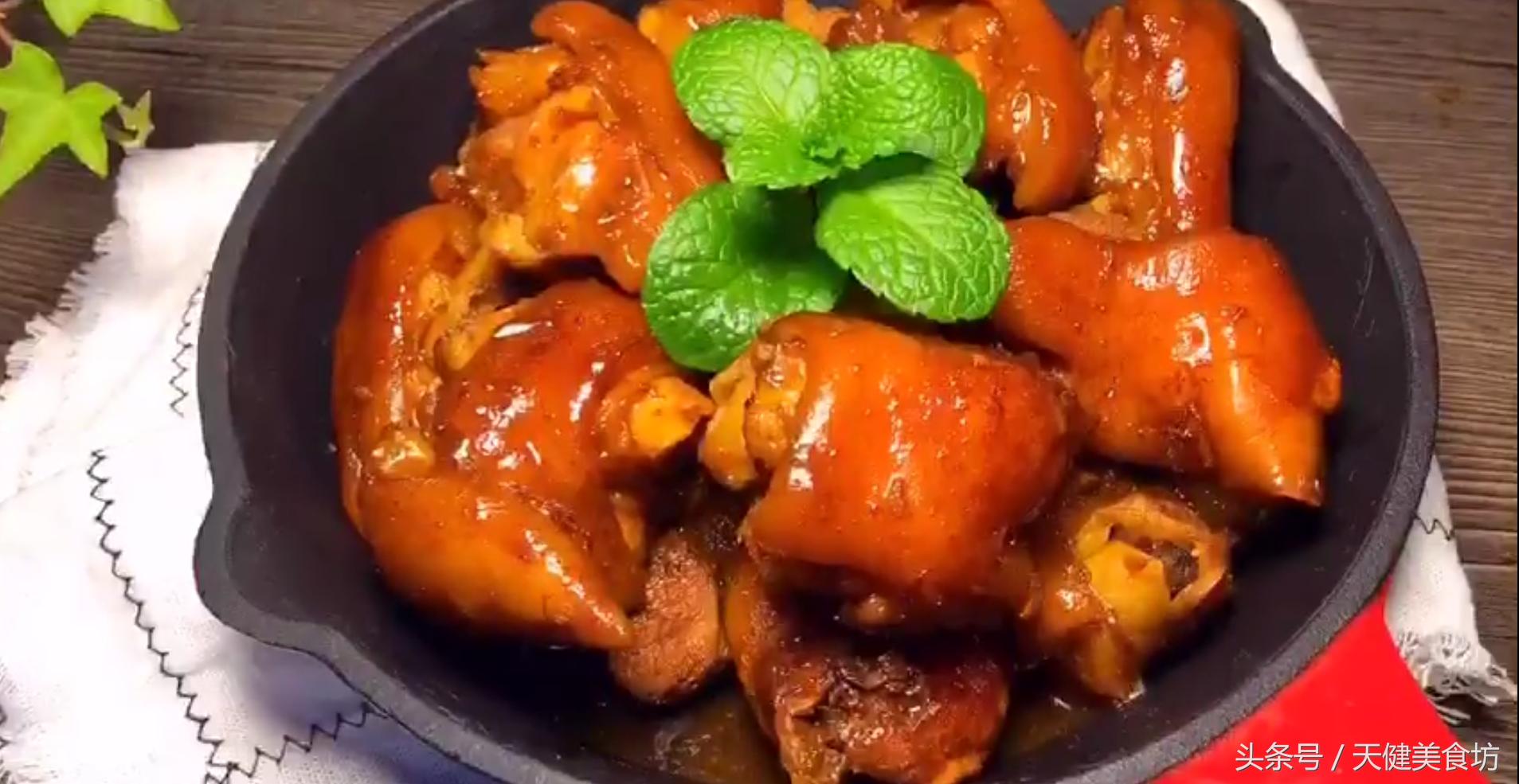 酱香猪蹄的做法最正宗的,酒香四溢糟猪蹄