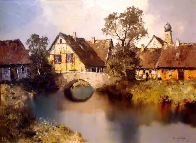 十大惊艳的风景油画,十大惊艳风景的油画