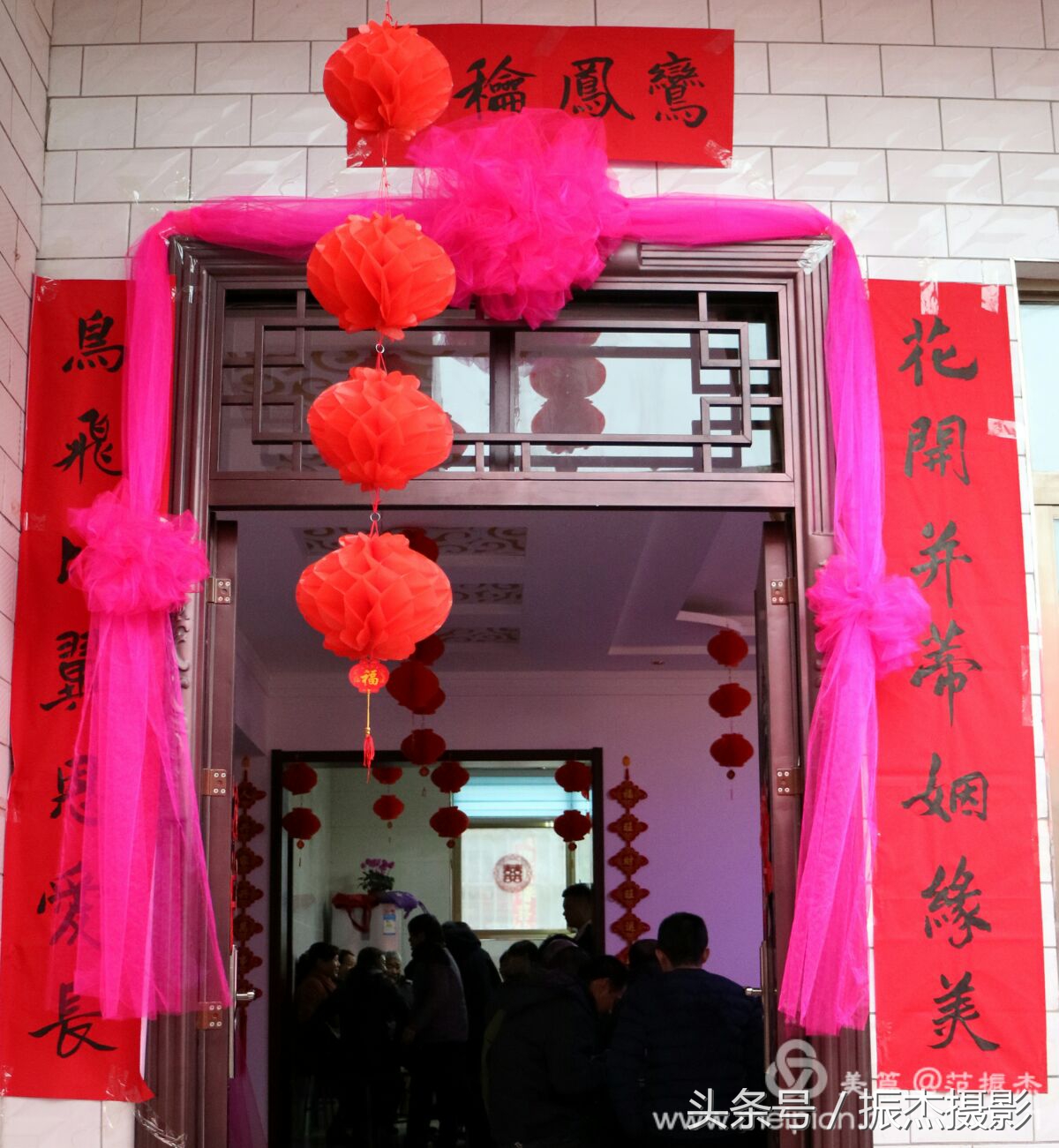 山西芮城:农村结婚对联串串烧