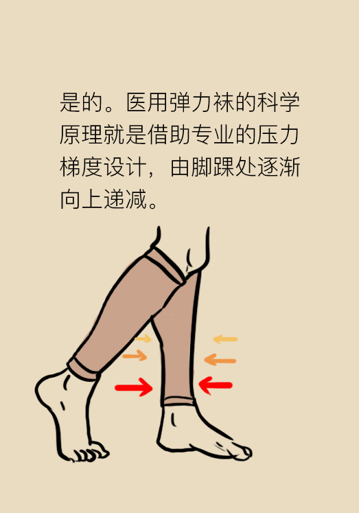 下肢血栓穿弹力袜的注意事项,下肢血栓穿的医用弹力袜怎么选