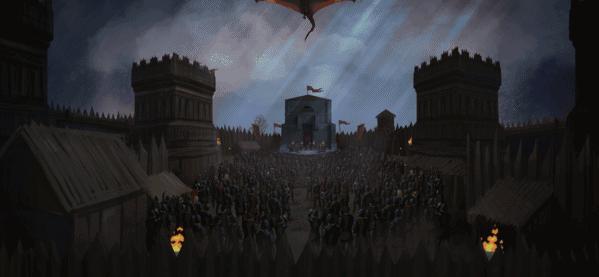 权力的游戏第几集龙妈的龙出来,权力的游戏现实中的龙妈