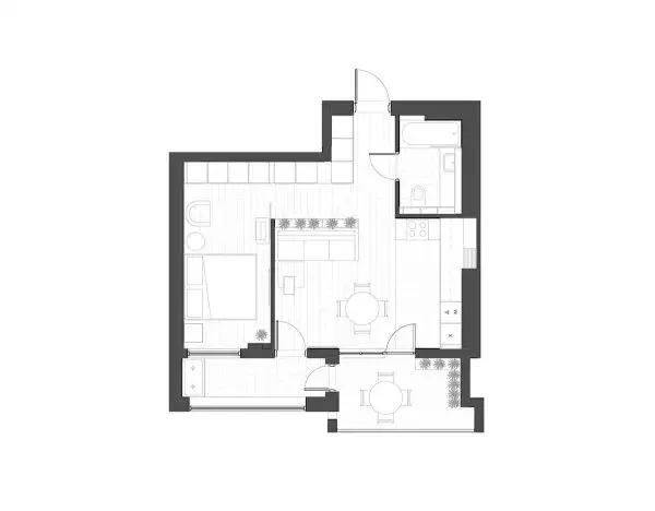50平米小户型装修3房,30-50平米小户型装修设计