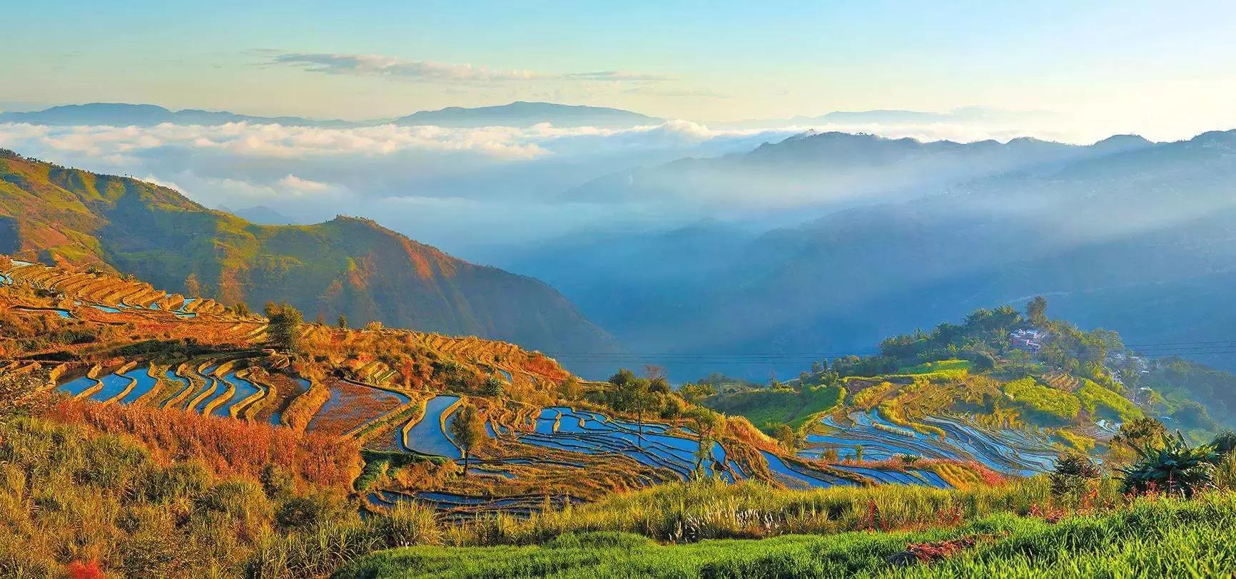 昆明坐火车绿皮去西双版纳,昆明坐高铁去西双版纳沿途风景