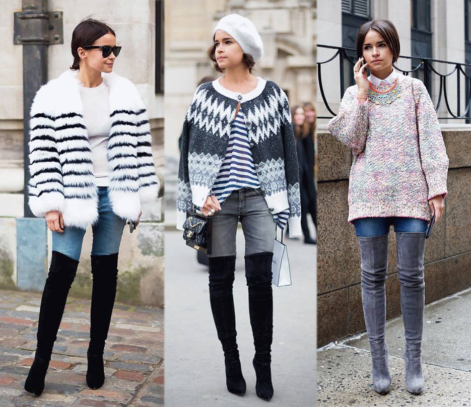 显瘦的过膝靴你值得拥有,过膝靴怎么穿腿长好看又保暖