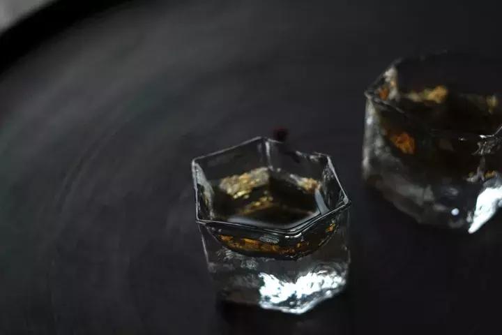 依云玻璃杯,原创自制ins风法式耐高温玻璃杯