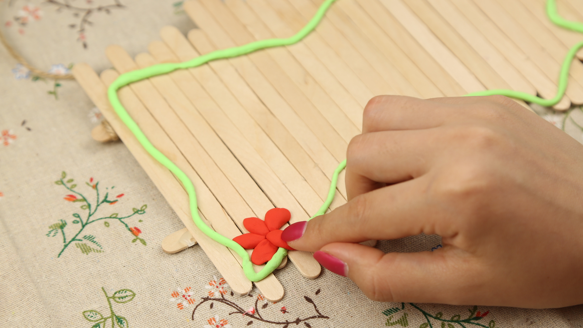 捏太空泥,太空泥捏雪糕