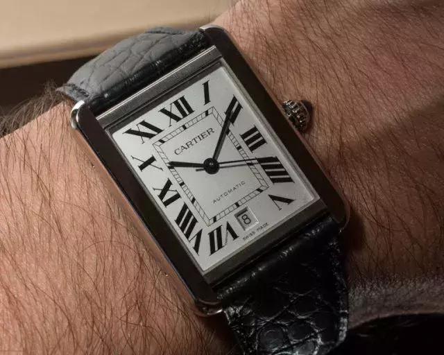 积家方形表翻转,积家方形翻转男表