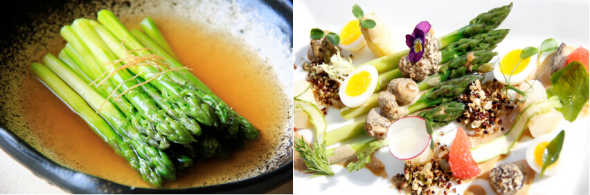 希尔顿白芦笋图片,希尔顿寻鲜之旅