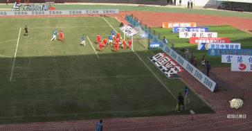 直播中超建业与延边比赛,双外援破门老牌劲旅迎开门红