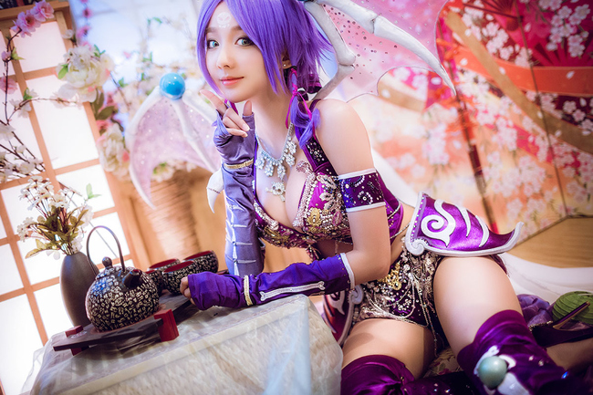 骨精灵cos服装,梦幻西游cos骨精灵