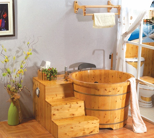 实木浴桶的选购方法,木质浴桶多大尺寸合适
