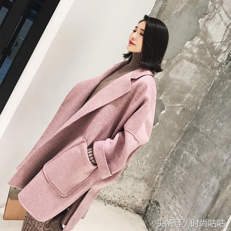 朵以气质双面呢大衣,气质双面呢大衣搭配什么鞋