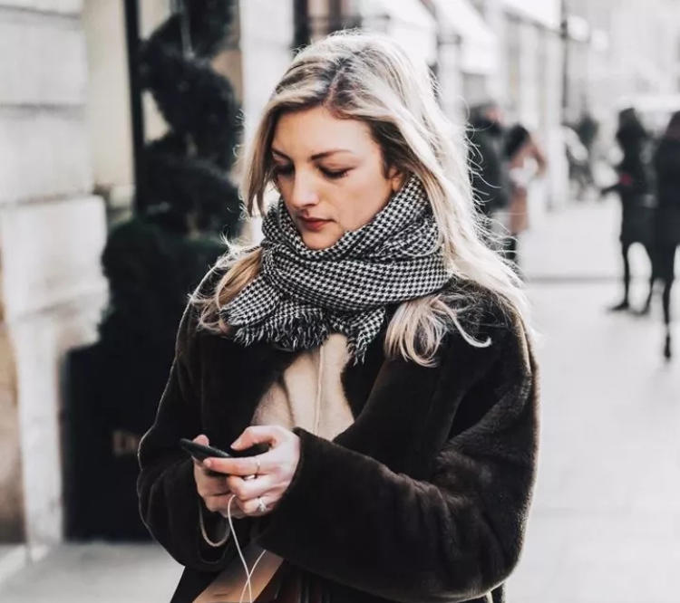 佛系着装真的很重要,森系穿搭围巾