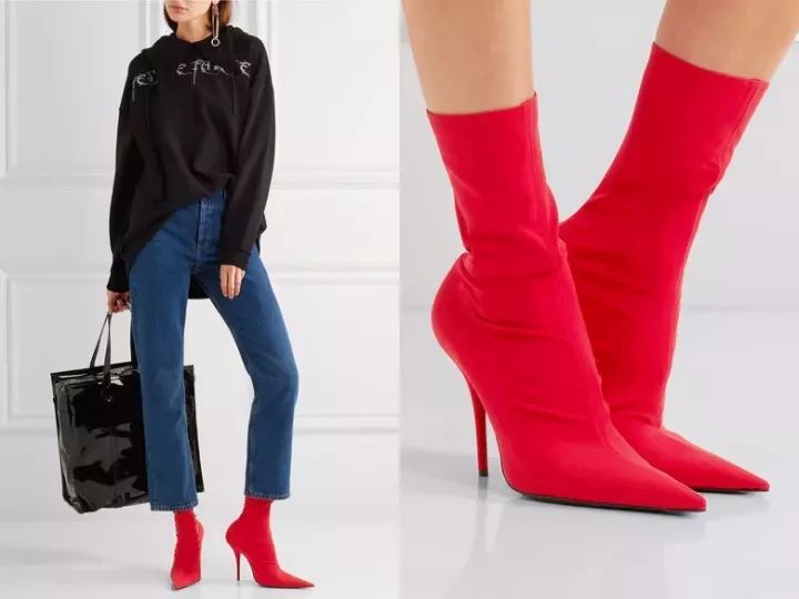 杨幂秋冬新款靴,杨幂热巴唐嫣同款